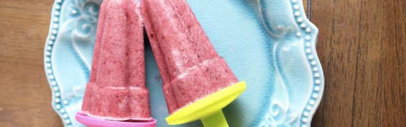 berry chia seed popsicles