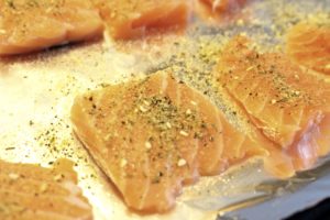 A tasty teriyaki salmon recipe that's sweet enough to get your kids eating healthy. The marinade is super easy to make and involves only a few ingredients! Easy Recipes | Dinner | Lunch | Marinade | Seafood | Fish | Gluten-Free | Quick & Easy | Clean Eating | Healthy | Good For You | Weight Loss | High Omega 3's | Healthy Fats | Brain Food | Toddler Food | Kid-Friendly | Super Food | Easy Dinner Recipes | Main Dish | Entree Ideas | 