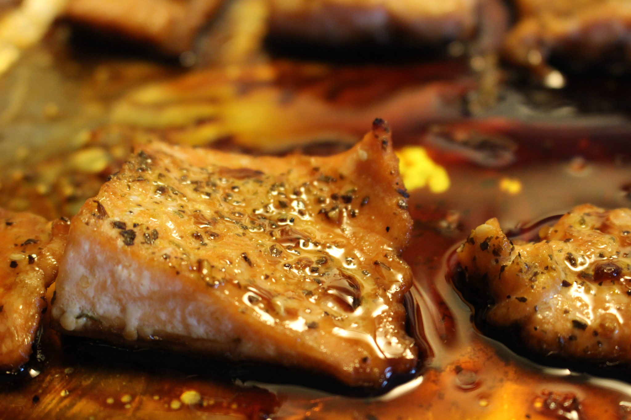 A tasty teriyaki salmon recipe that's sweet enough to get your kids eating healthy. The marinade is super easy to make and involves only a few ingredients! Easy Recipes | Dinner | Lunch | Marinade | Seafood | Fish | Gluten-Free | Quick & Easy | Clean Eating | Healthy | Good For You | Weight Loss | High Omega 3's | Healthy Fats | Brain Food | Toddler Food | Kid-Friendly | Super Food | Easy Dinner Recipes | Main Dish | Entree Ideas | 