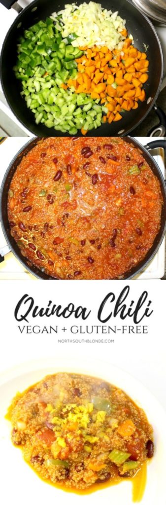 vegan gluten-free quinoa chili