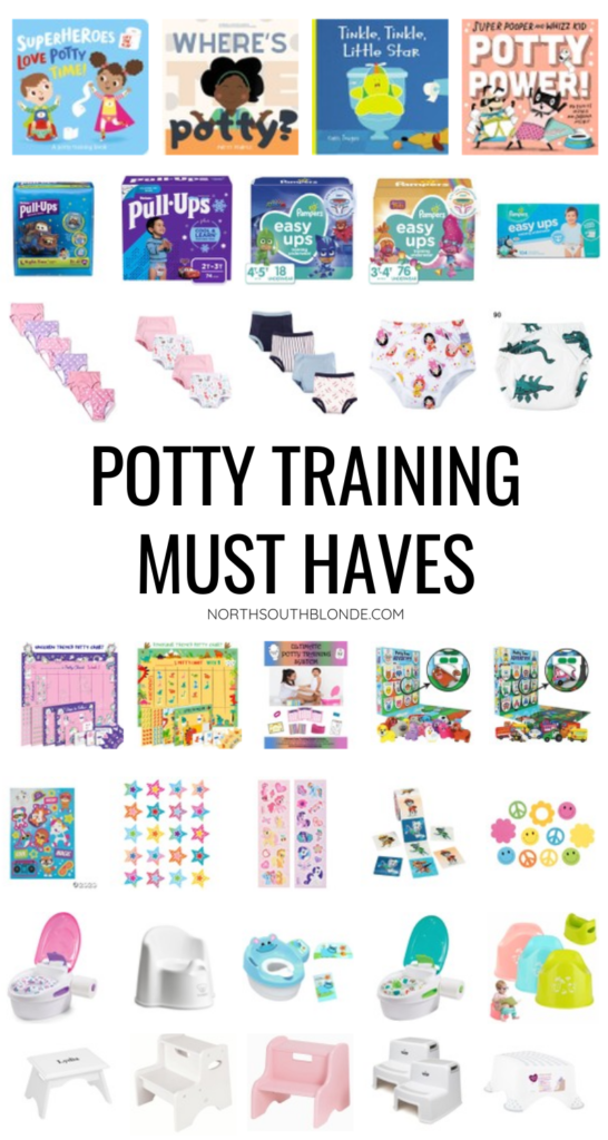 How to Potty Train in Three Days and Potty Training Must Haves