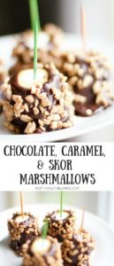 caramel chocolate skor marshmallows