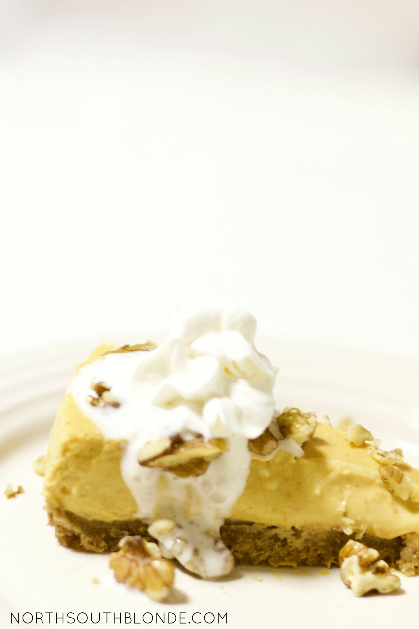 light pumpkin cheesecake