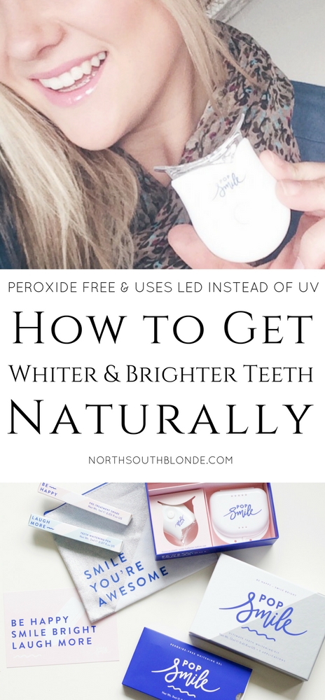 How to Get Whiter and Brighter Teeth Naturally (Pop Smile Review)