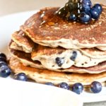 Blueberry Banana Cinnamon Pancakes (Vegan, Paleo, Gluten-Free)