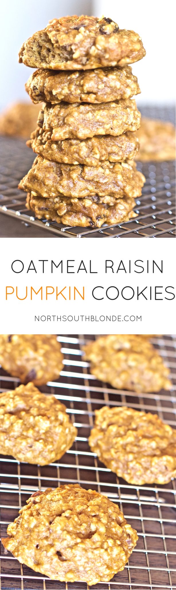 Oatmeal Raisin Pumpkin Cookies (Gluten-Free, Paleo, & Toddler Friendly)