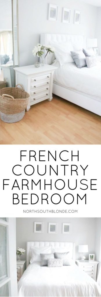 French Country Farmhouse Master Bedroom Update