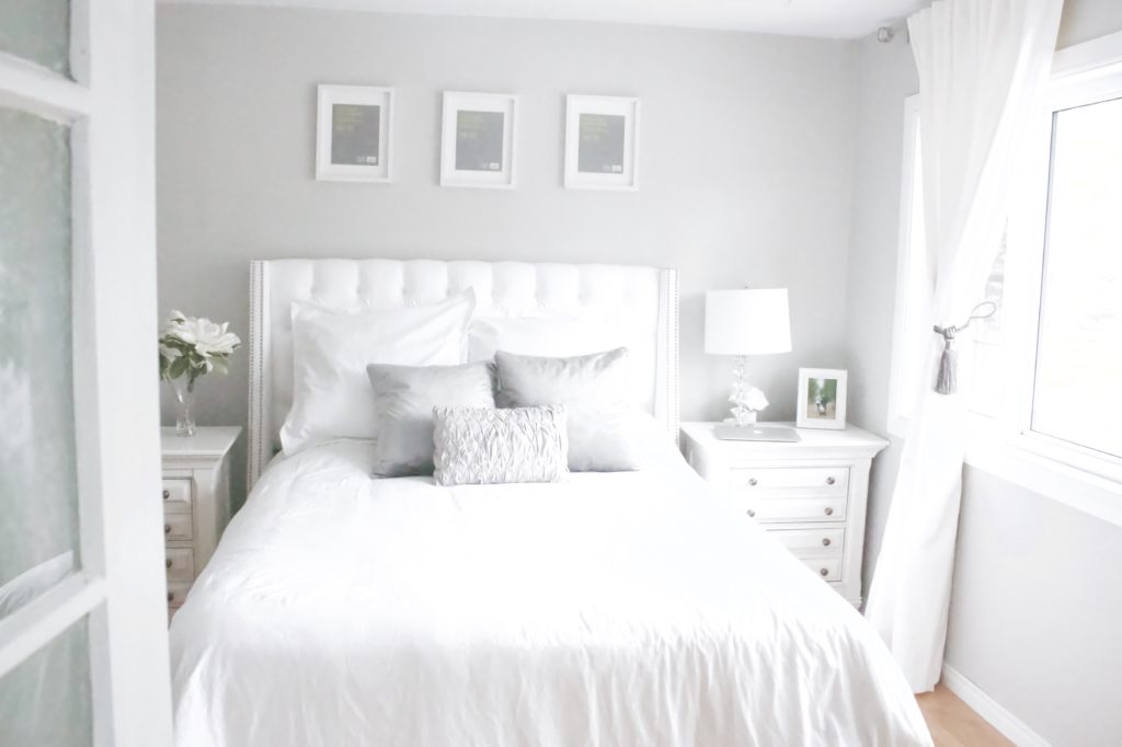 French Country Farmhouse Master Bedroom Update