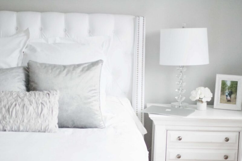 French Country Farmhouse Master Bedroom Update