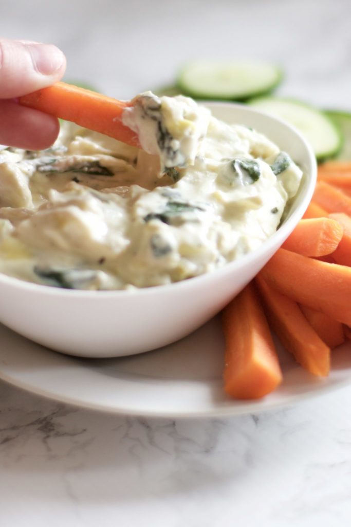 No need to eat out when you can make homemade spinach dip, from scratch! Easy, creamy, cheesy, and delicious. A recipe that's sure to please. Slow Cooker Spinach and Artichoke Dip | Keto Snacks | Gluten-free | Easy Recipes | Low Calories | Healthy Snacks | Keto foods | Kids Snacks | Kid-Friendly | Crock Pot | Low Carb | Keto | Ketogenic | Fat Loss | Weight Loss | Healthy Dips | Game Night | Date Night |