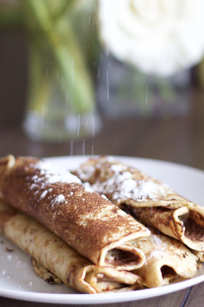 Gluten-Free Nutella Crepes