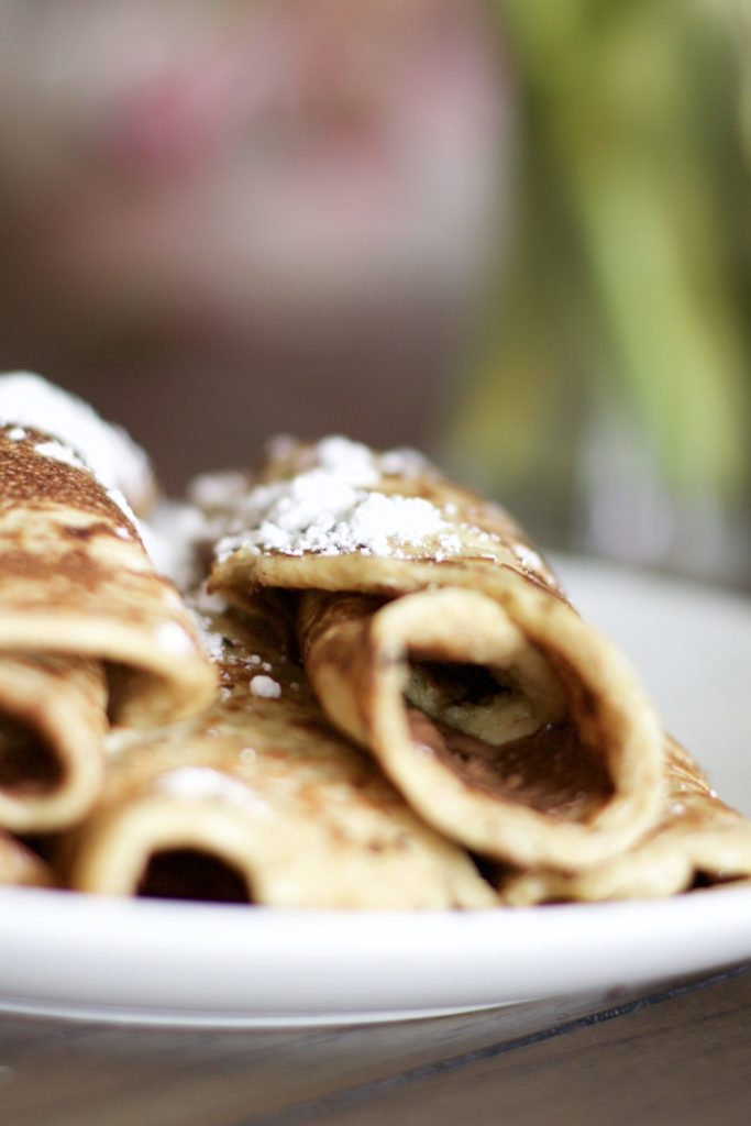 Gluten-Free Nutella Crepes