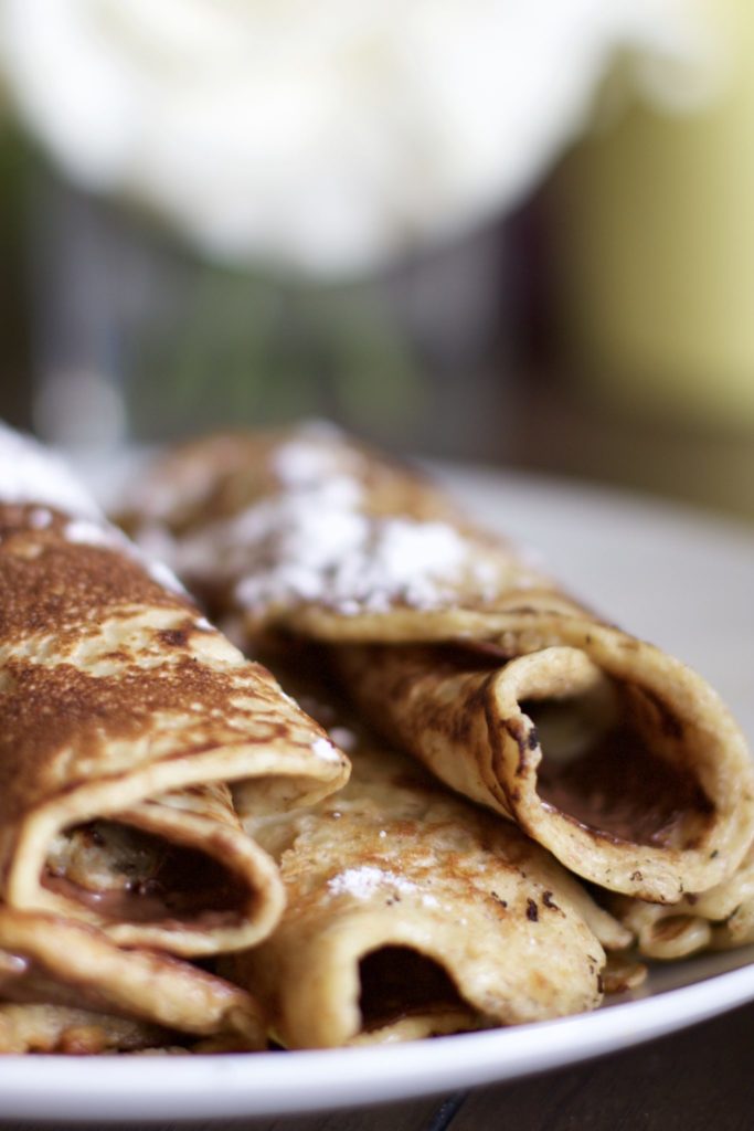 Gluten-Free Nutella Crepes