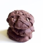 Low-Carb Double Chocolate Cookies are low calorie and low fat delicious chocolatey goodness without the guilt!
