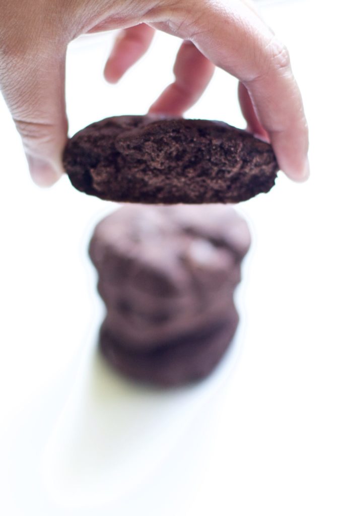 Low-Carb Double Chocolate Cookies are low calorie and low fat delicious chocolatey goodness without the guilt!