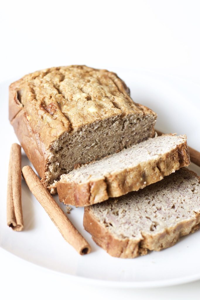 Cinnamon Banana Bread (Gluten-Free, Paleo)