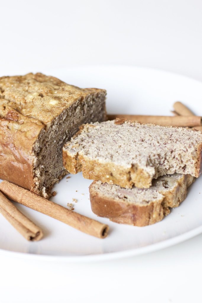 Cinnamon Banana Bread (Gluten-Free, Paleo)