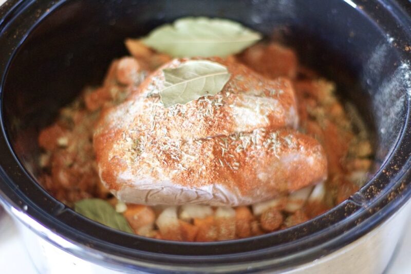 Slow Cooker Sweet Potato and Chicken Stew (Gluten-Free, Paleo)