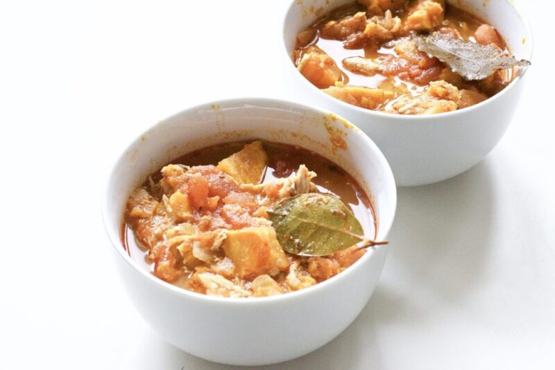 Slow Cooker Sweet Potato and Chicken Stew (Gluten-Free, Paleo)