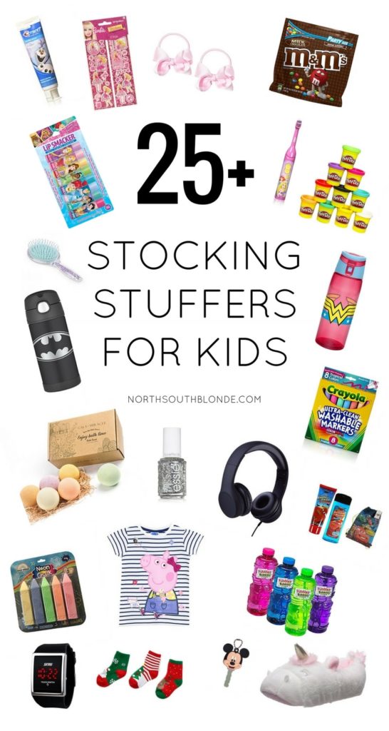 Gift Guide - 25+ Stocking Stuffers for Kids (No Toys)