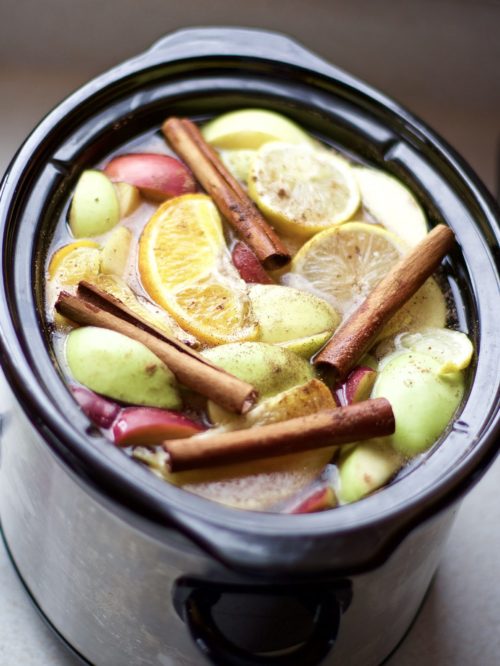 Super Easy Slow Cooker Apple Cider (GlutenFree, Vegan, Paleo)