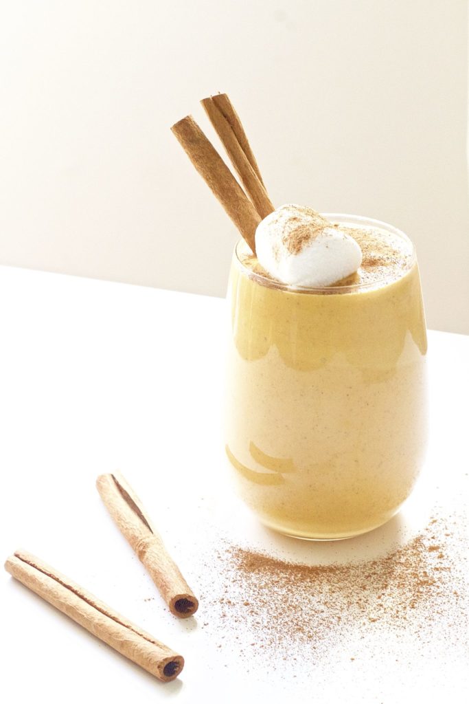 High protein pumpkin mousse