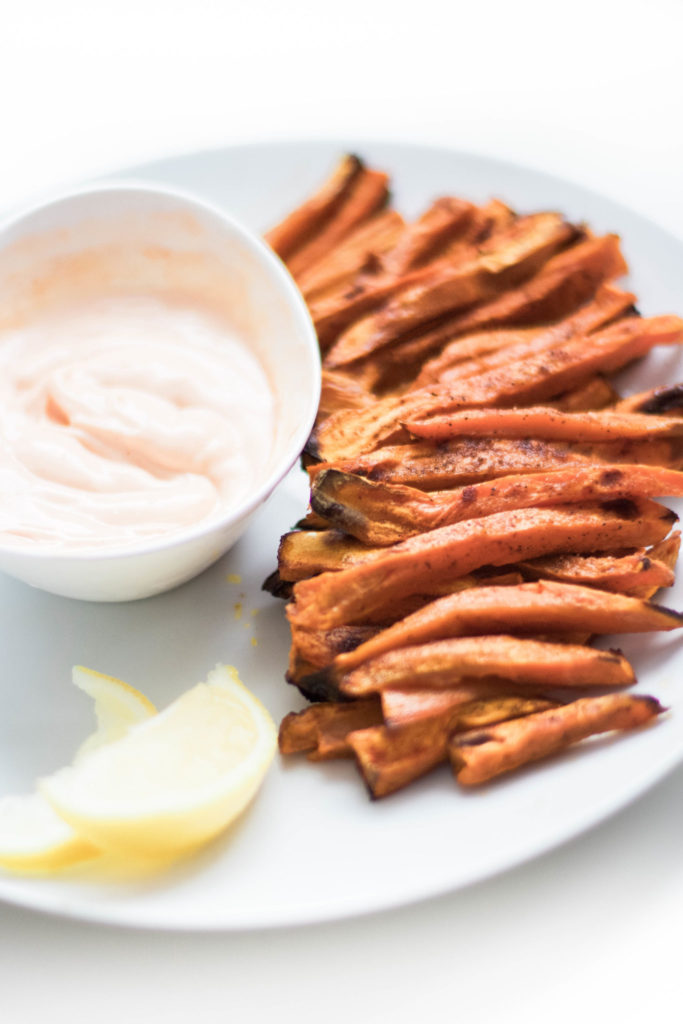 Crispy Oven-Baked Sweet Potato Fries (GF, Vegan, Paleo, Whole 30)