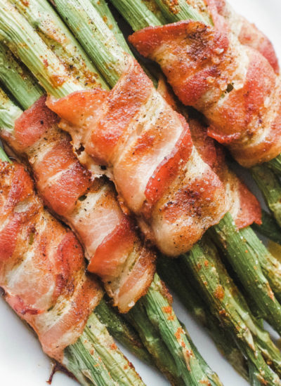 Paleo and Whole 30 Bacon Wrapped Asparagus