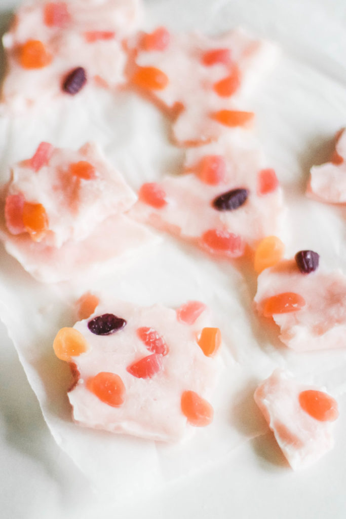 2 Ingredient Frozen Yogurt Bark After School Snacks for Kids