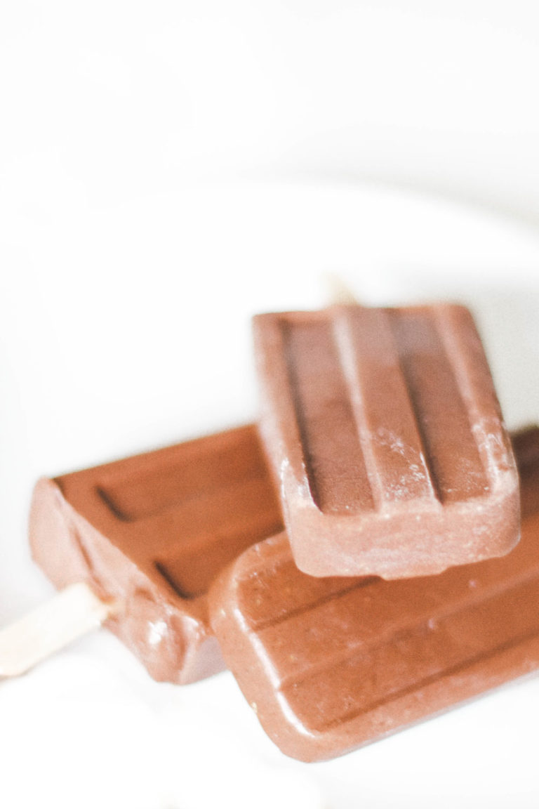 Healthy Homemade Fudgesicles (GlutenFree, Vegan, Paleo, & Whole 30)