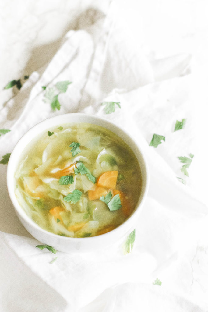 Fat Burning Cabbage Soup (GF, Keto, Paleo, Whole 30, and Vegan)