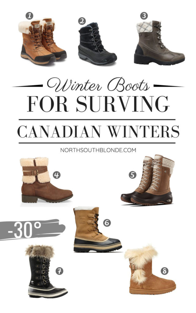 Winter Boots for Surviving Canadian Winters - Women's Fashion
