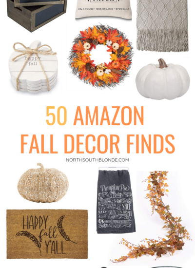 From decorative pumpkins to wreaths and cozy mugs for the campfire, here is your Amazon shopping guide to everything fall! Autumn | Fall Decor | Thanksgiving Decor | Mugs | Wreaths | Doormats | Baskets | Signs | Serving Trays | Pillows | Throws | Pumpkins | Rustic | Farmhouse | Storage | Pumpkin Mugs | Leaves | Kitchen | Dining |
