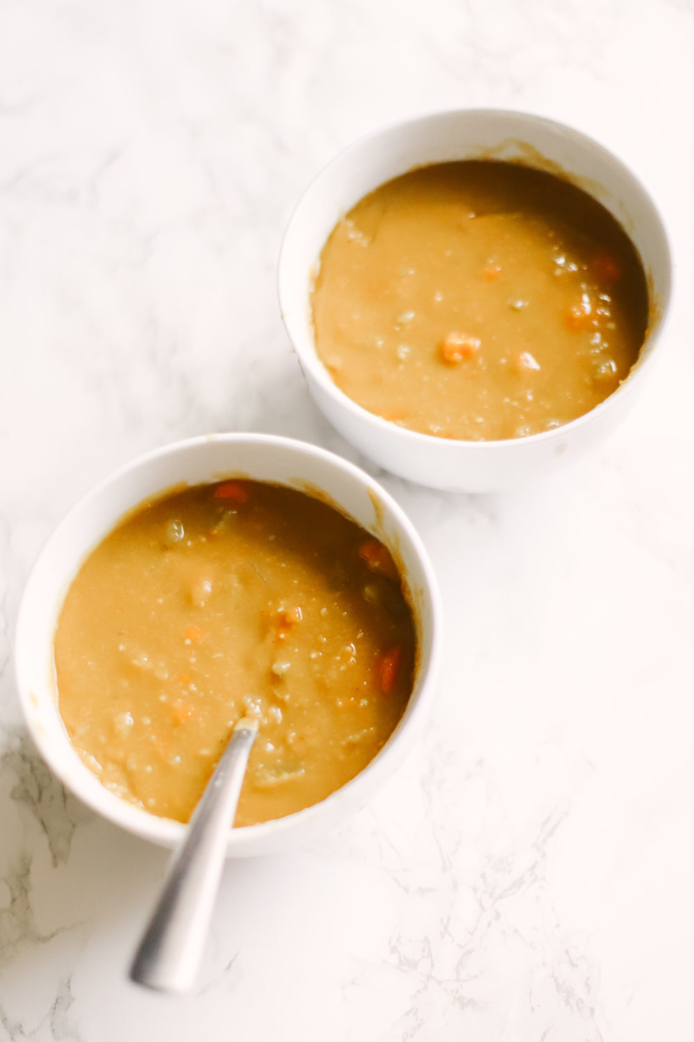 Healthy Slow Cooker Split Pea Soup • A Sweet Pea Chef