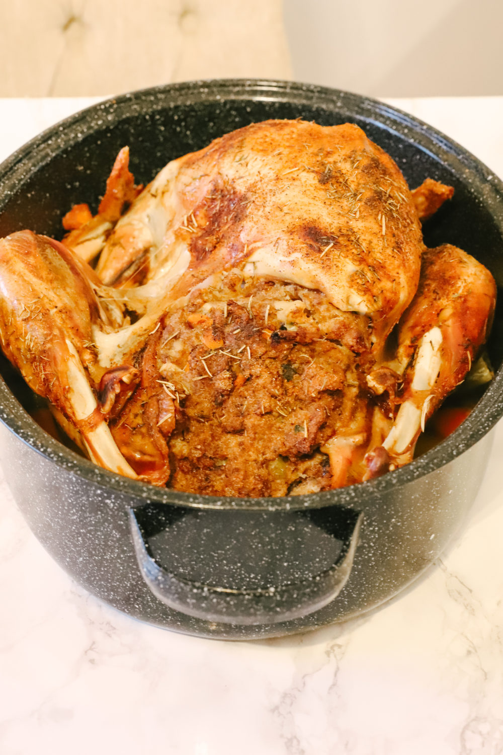 Oven Roasted Stuffed Turkey (Easy, Keto, Low Carb, GlutenFree)