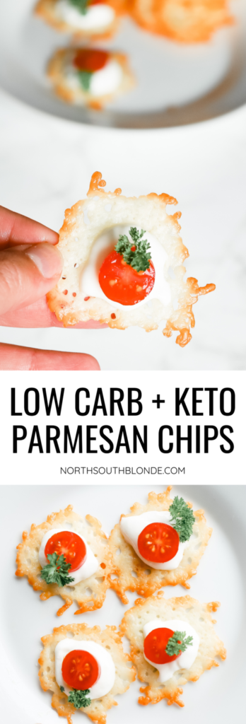 These parmesan chips replace your guilty pleasure while keeping you in ketosis. They're gluten free, low carb, and ketogenic friendly - only 5 minutes to make! Parmesan Crips | Keto Chips | Keto snacks | Weight Loss | Atkins Diet | Keto Diet | Easy Low Carb Snacks | Appetizers | Christmas Recipe | Holiday Appetizer | Oven Baked | 