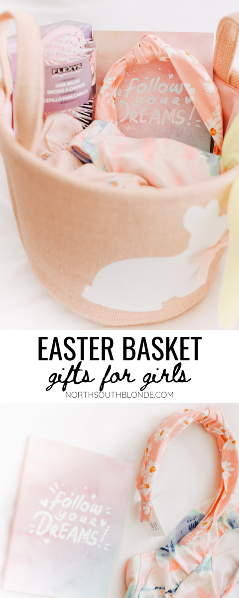 Easter basket gift ideas for little girls and older girls, including fun bright spring colours and warm weather essentials. Easter Goodie | No Toys | No Candy | No Sugar | Dollar Store Finds | Gap Kids | Gap Girls | Walmart | Spring | Outdoor Activities | Spring Dresses for Girls | Girls Style | Girls Fashion | Spring Must Haves | Easter Basket for Older Kids | Gift Basket Ideas |