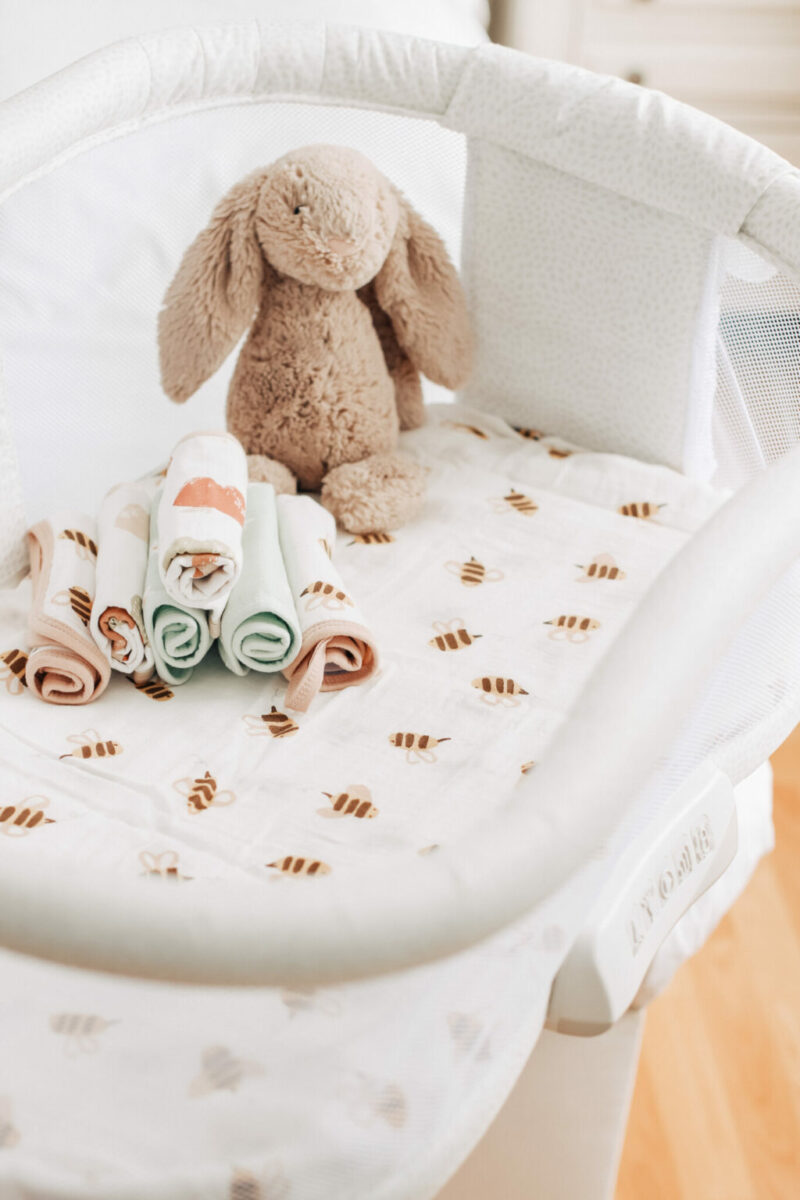 How to use your swaddle blanket as a nursing cover – Bear and