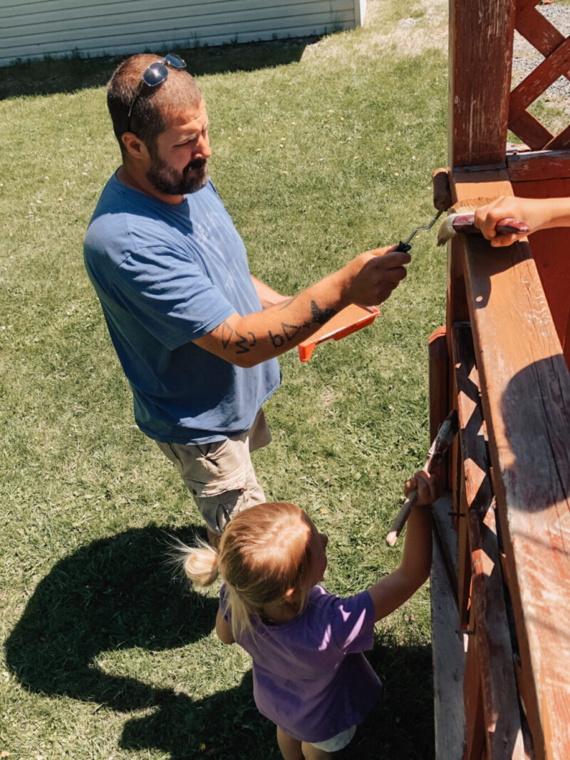 10+ Ways to Create an Outdoor Backyard Oasis - Deck Reno Reveal