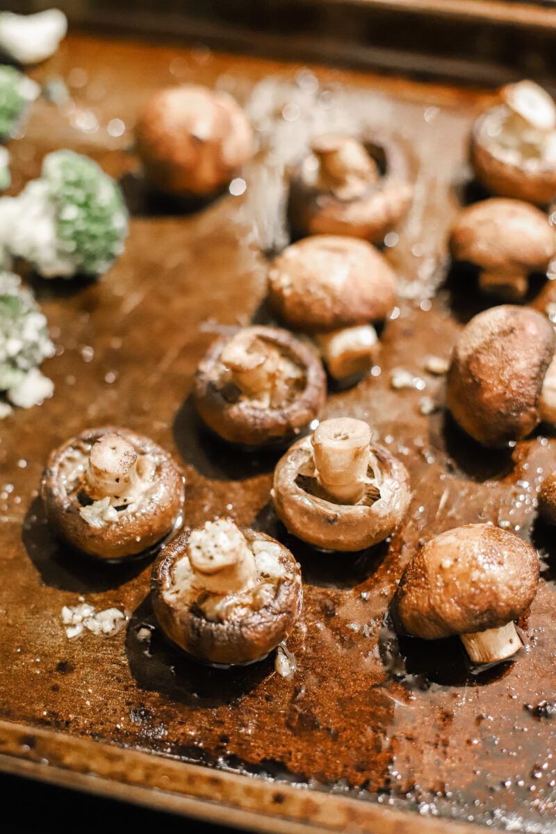 Keto oven-roasted garlic butter mushrooms are a mouthwatering side dish that's easy to prepare and always so delicious! They are healthy, low carb, gluten-free, paleo, and whole 30 friendly. Whole Mushrooms | Mushroom Side Dish | Crimini Mushrooms | Cremini Mushrooms | Roasted Mushrooms | Sides | Dinner | Garlic Butter Sauce | Garlic Mushrooms | Rich | Decadent | Easy Recipe |