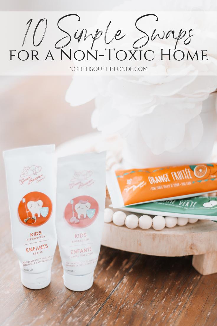 10 Easy Swaps to Eliminate Toxins for a Non-Toxic Home