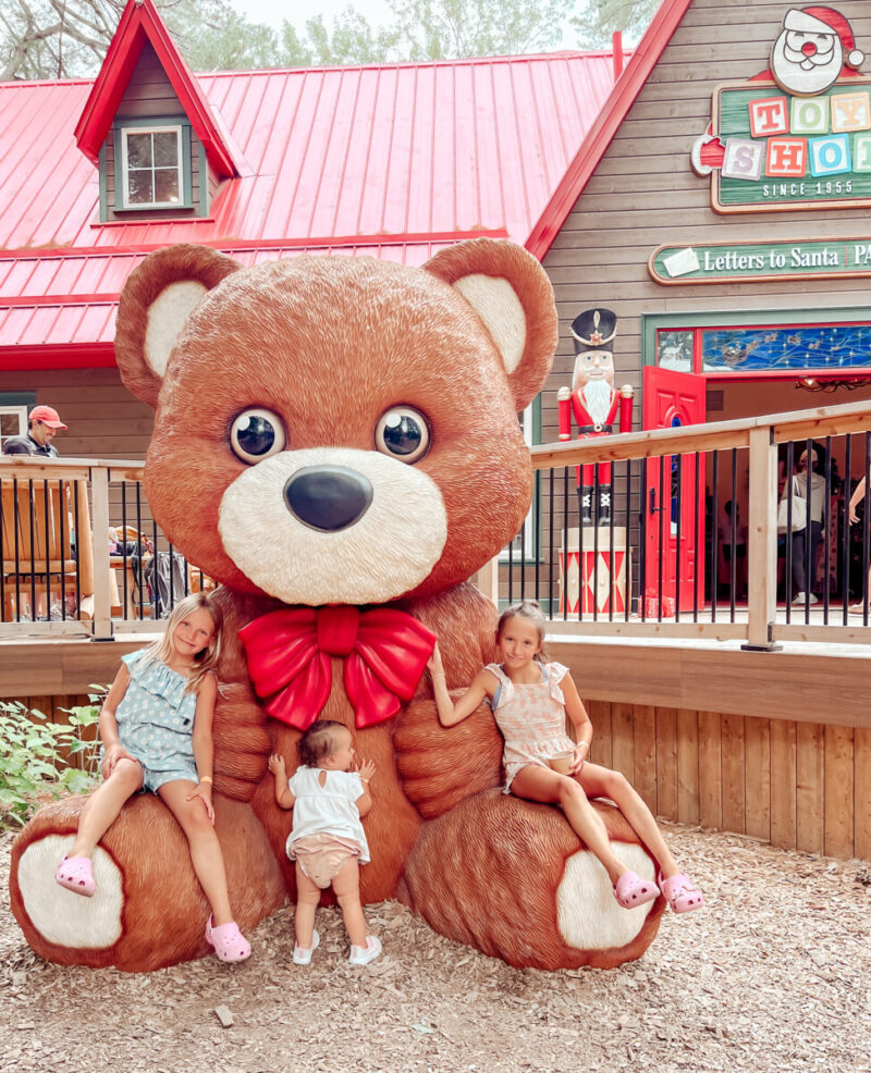 Santa's Village is an amusement park nestled in the heart of Muskoka! A family travel destination spot, for making summer memories with your kids that will last a lifetime. Bracebridge Ontario | Local Travel | Ontario Travel | Northern Ontario | Family Travel | Camping | Cottaging | Staycation | Canada | Motherhood | Parenting | Older Kids | Kids Rides | Baby Rides | Outdoor Adventures | Family Adventures | Family Activities |