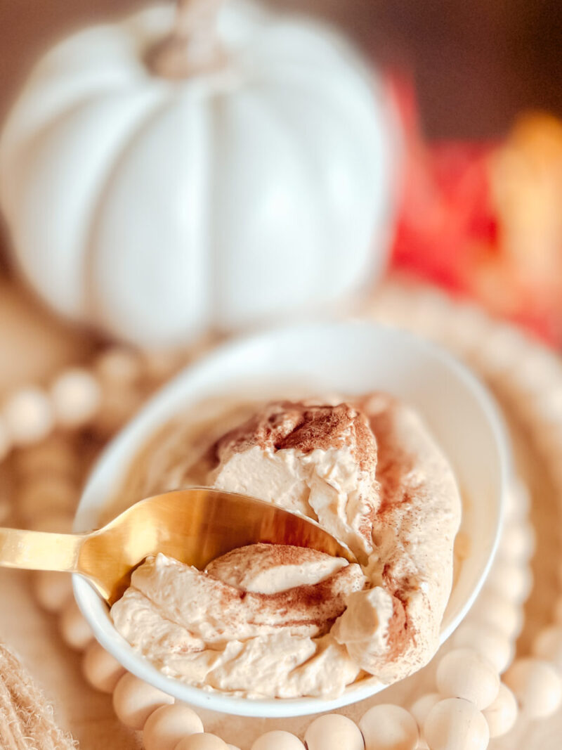 Spiced Pumpkin Mousse – An Easy Holiday Dessert - Cooking in Stilettos