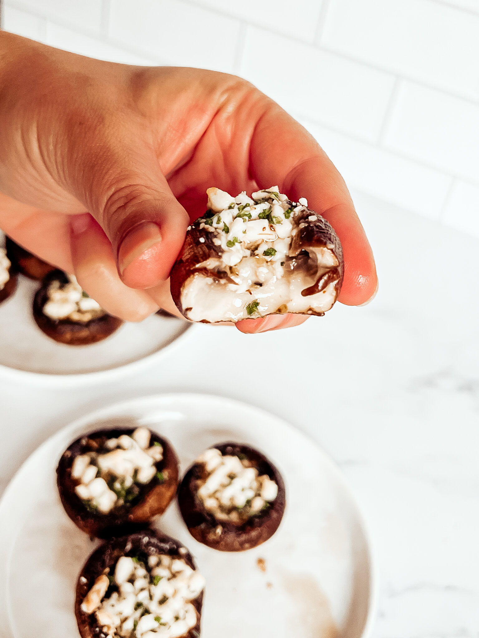 Cremini Stuffed Garlic Butter and Feta Mushrooms made with a delicious homemade garlic butter sauce, and are gluten-free, low carb and keto. Healthy Appetizers | Healthy Side Dishes | Healthy Sides | Easy Recipes | Christmas Appetizer | Holiday Side Dish | Crimini Mushrooms | Cremini Mushrooms | Homemade Garlic Butter Sauce | ketogenic | keto christmas recipe | keto holiday recipe | anti-inflammatory foods