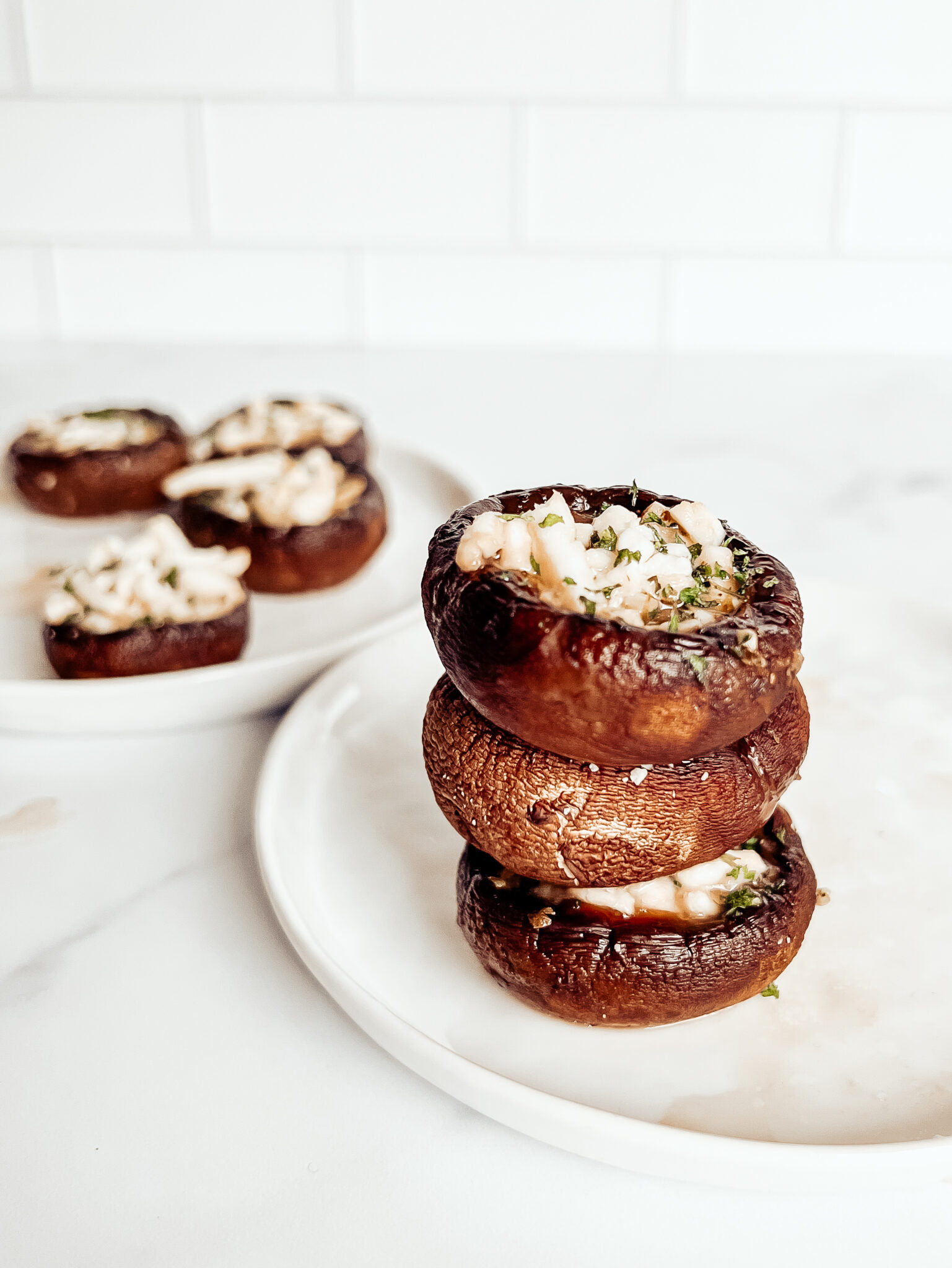 Cremini Stuffed Garlic Butter and Feta Mushrooms made with a delicious homemade garlic butter sauce, and are gluten-free, low carb and keto. Healthy Appetizers | Healthy Side Dishes | Healthy Sides | Easy Recipes | Christmas Appetizer | Holiday Side Dish | Crimini Mushrooms | Cremini Mushrooms | Homemade Garlic Butter Sauce | ketogenic | keto christmas recipe | keto holiday recipe | anti-inflammatory foods