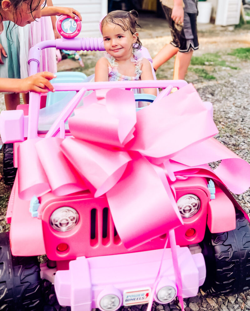 This Cocomelon themed birthday party is fun and easy to put together, perfect for any toddler. Amazon party decorations and all details here! Birthday Inso | Party Inspiration | Kids Birthday | Outdoors | Backyard Birthday Party | Patio | Deck | Home decor | Girls Birthday | Dress | Cocomelon Cake | Cookies | Display | Balloon Garland | Theme | Cotton Candy | Barbie Jeep | Ride-on Toys | Birthday Gift Idea