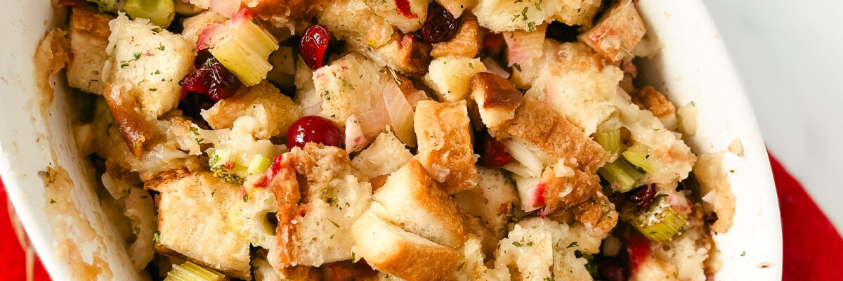 Gluten-Free Cranberry Stuffing Recipe