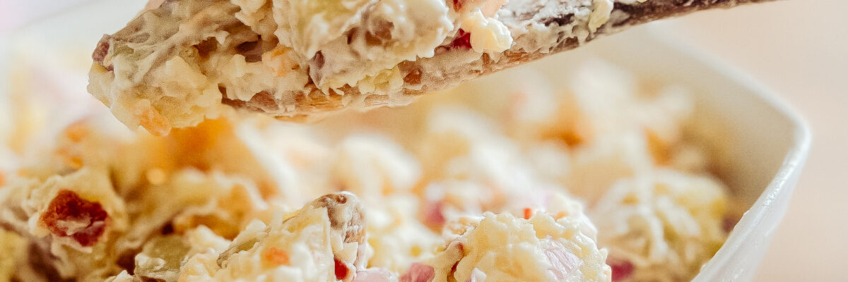 Bacon and Cheddar Loaded Potato Salad Recipe