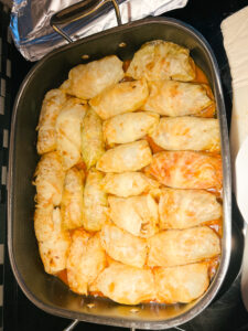 These traditional cabbage rolls are a comfort family recipe that's hearty and filling for special holidays or weeknight dinners and meal prepping. Main Dish, Family Dinners, Meal Prepping, Sugar Free, Gluten-Free, Polish Stuffed Cabbage Rolls, Gołąbki, European Recipes, Stuffed Cabbage Recipe