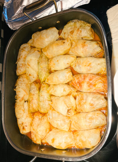 These traditional cabbage rolls are a comfort family recipe that's hearty and filling for special holidays or weeknight dinners and meal prepping. Main Dish, Family Dinners, Meal Prepping, Sugar Free, Gluten-Free, Polish Stuffed Cabbage Rolls, Gołąbki, European Recipes, Stuffed Cabbage Recipe